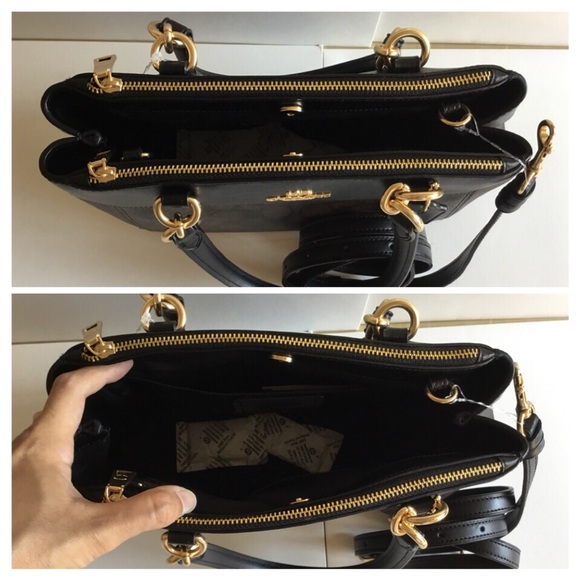 🌷Coach Signature Mini Brooke Carryall - Picture 3 of 8